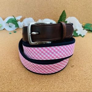 Brown/ Pink Belt